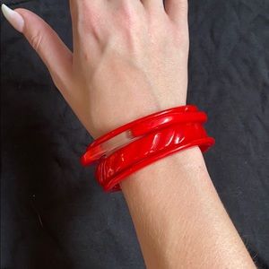 Red Bangle Bracelets ❣️
